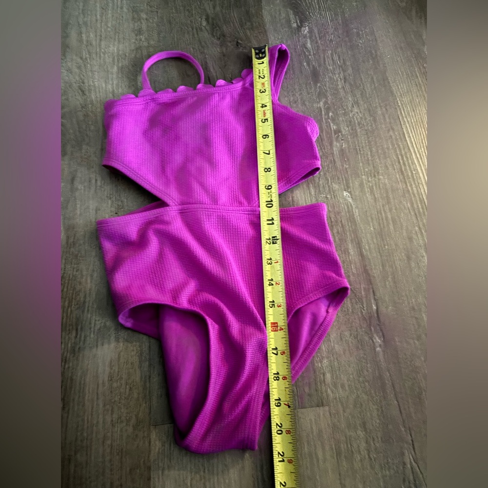 Swimsuit Girls Sz 8 Target Art Class Magenta Kids One Piece Purpleish - Picture 6 of 7